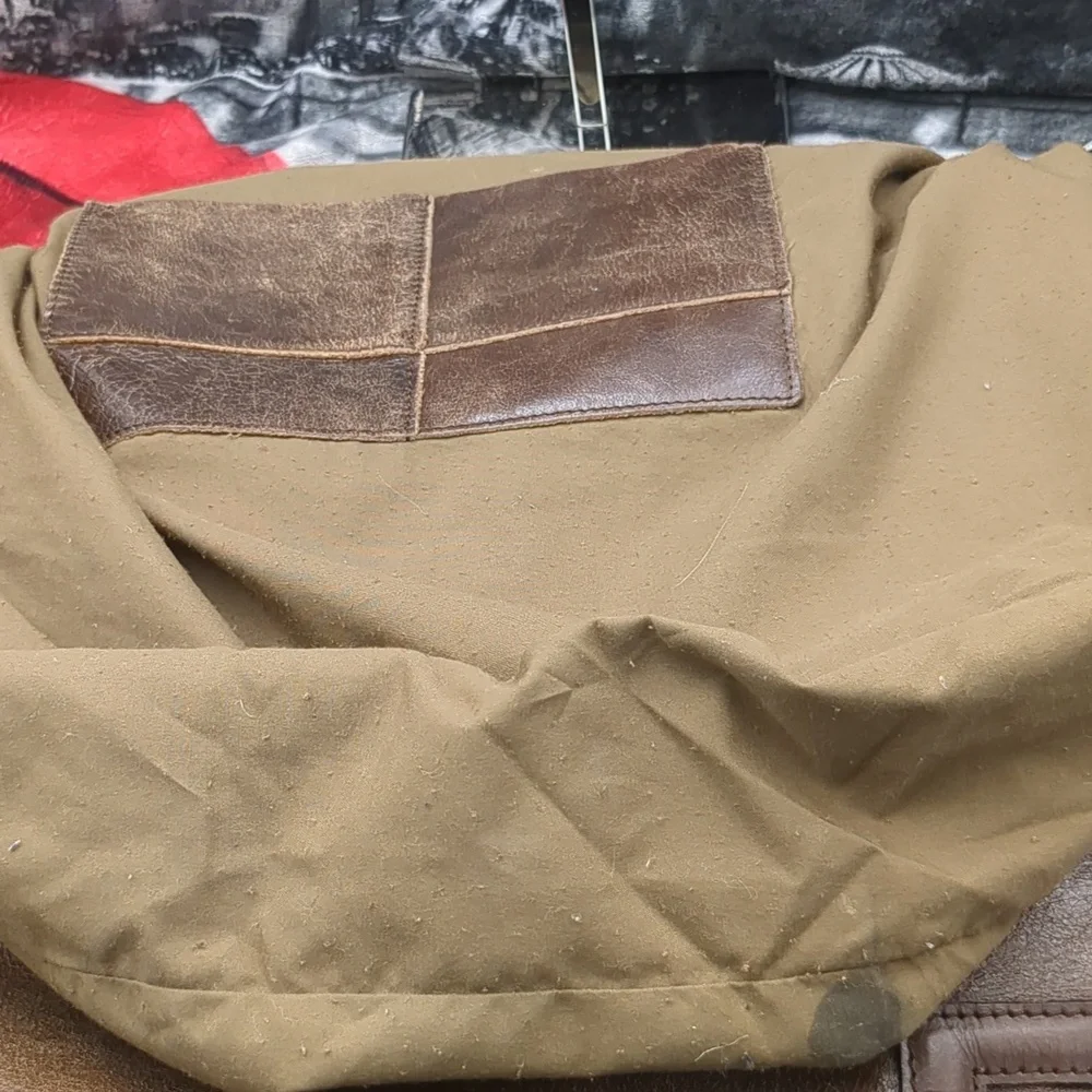 Tano Large Brown Leather Tote Bag